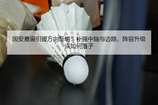 国安夏窗引援方向渐明：补强中轴与边路，阵容升级该如何落子（KAIYUN）